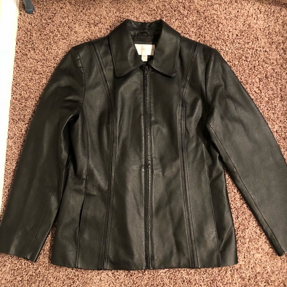 Worthington Jackets & Blazers - Worthington Genuine Leather Jacket Size Med